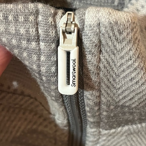 Smartwool women’s quarter zip 100% Marino wool size S. - Picture 4 of 8